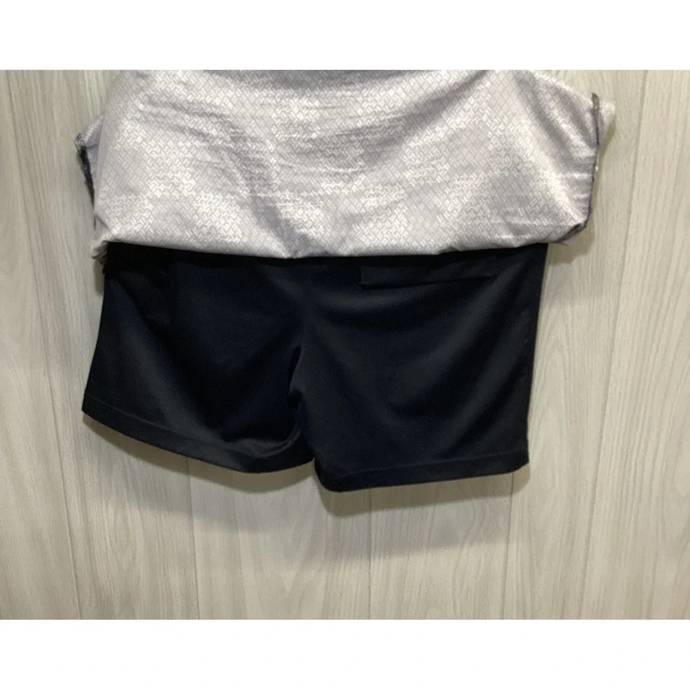 IZOD Women's (Size 12) Zip Up Geometric Skort Golf Tennis 100%‎ Polyester
